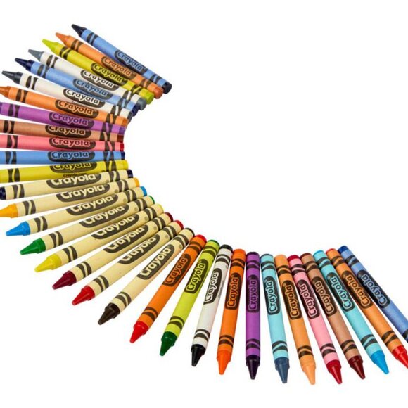 Limited Edition RETIRED Crayola CRAYONS 32 Ct Box NEW Dandelion Mulberry Mint - Picture 9 of 9